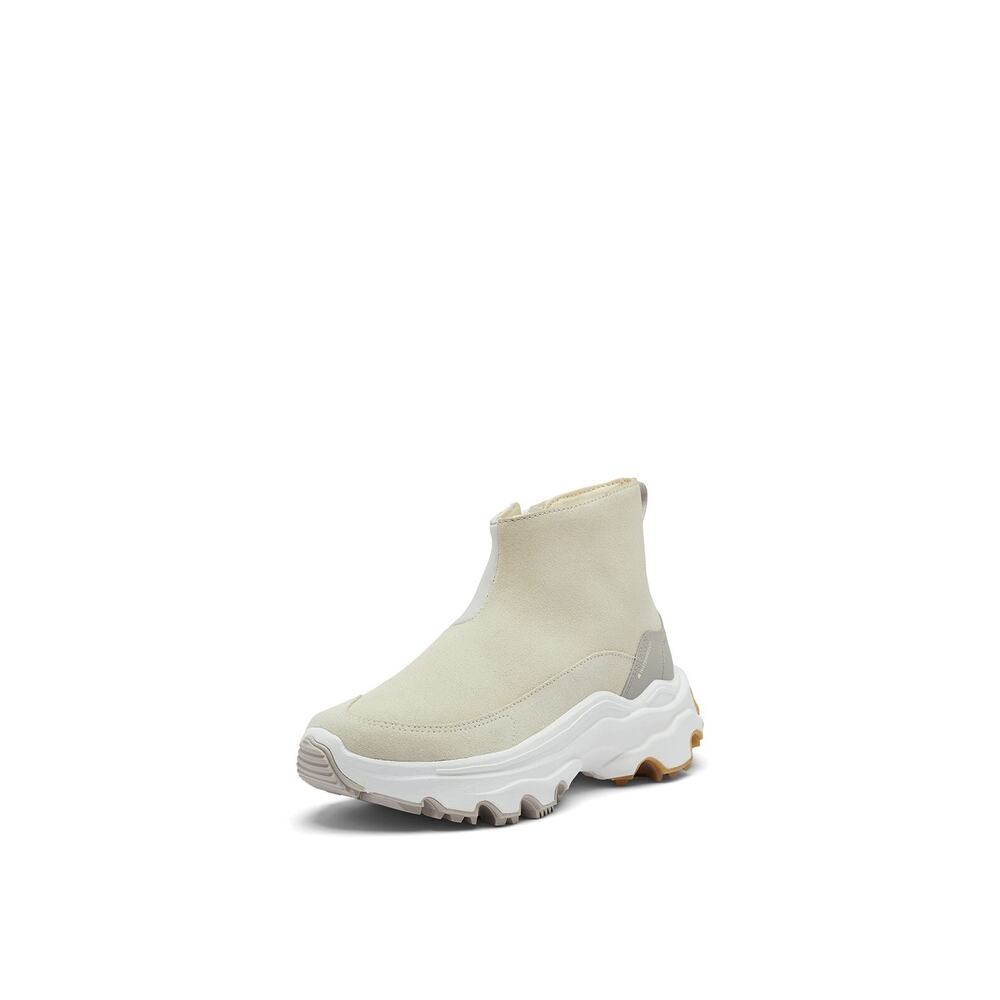 Sorel Women's Kinetic Breakthru Acadia Waterproof Shoe - Chalk, Sea Salt, US 9